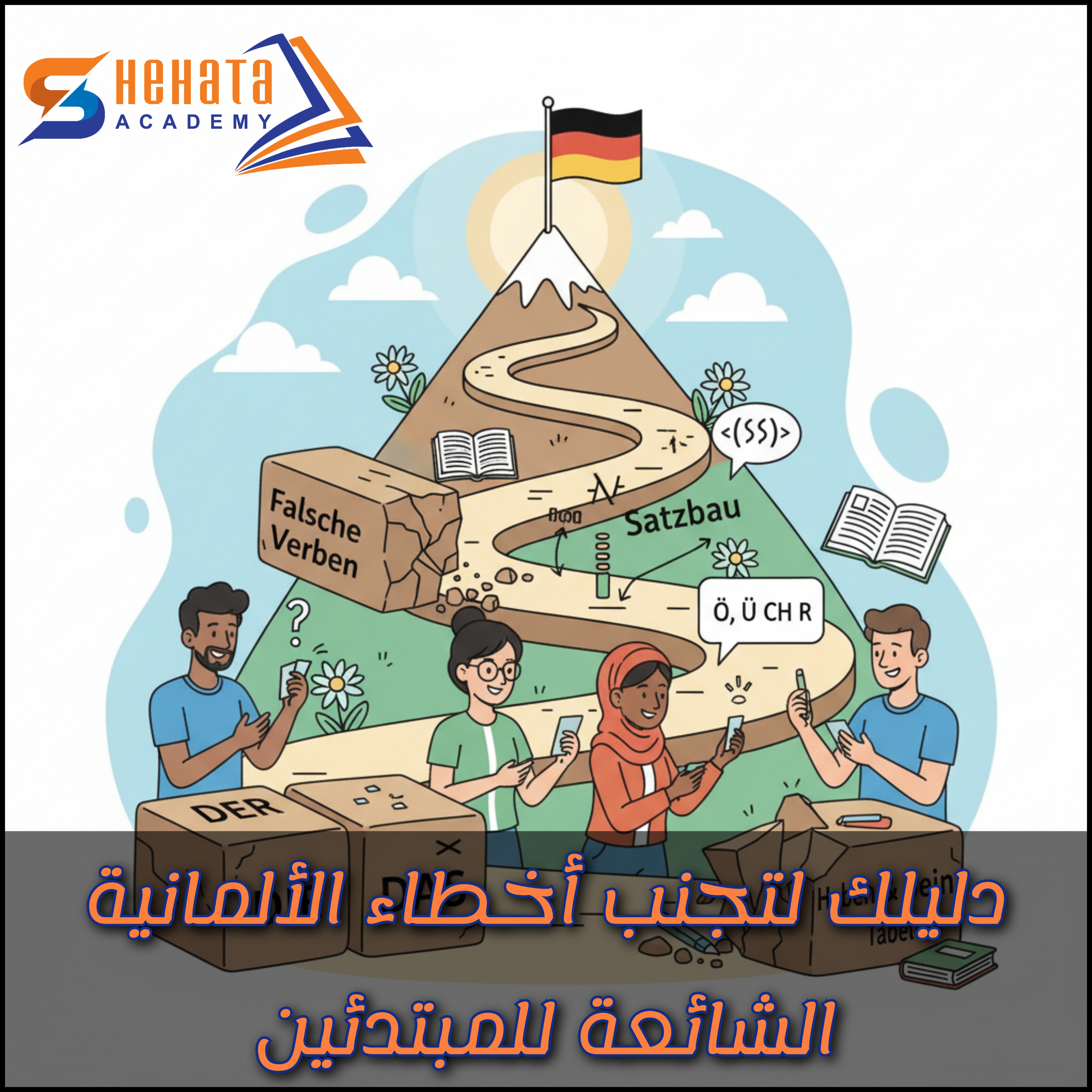 دليلك لتجنب أخطاء الألمانية الشائعة للمبتدئين