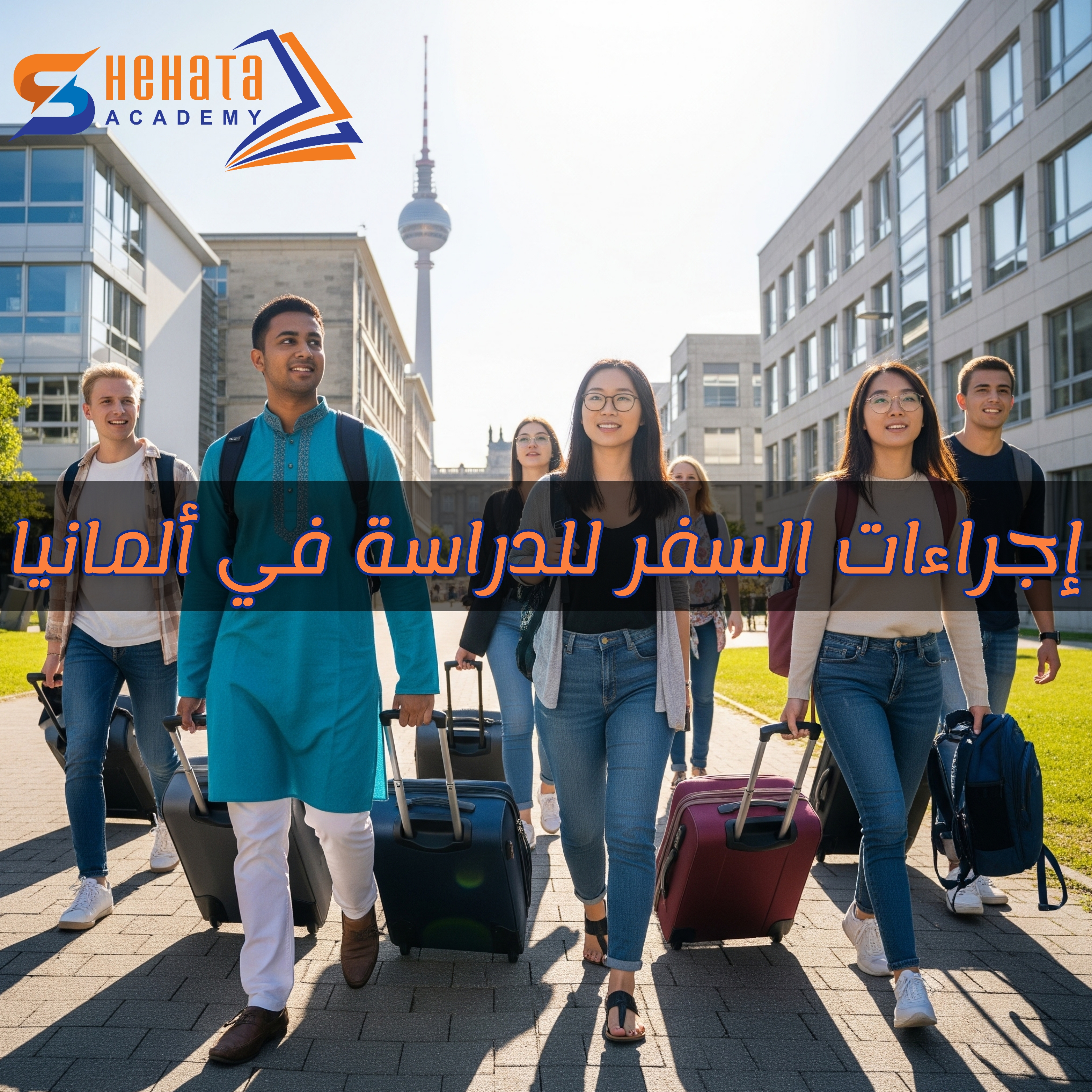 إجراءات السفر للدراسة في ألمانيا
