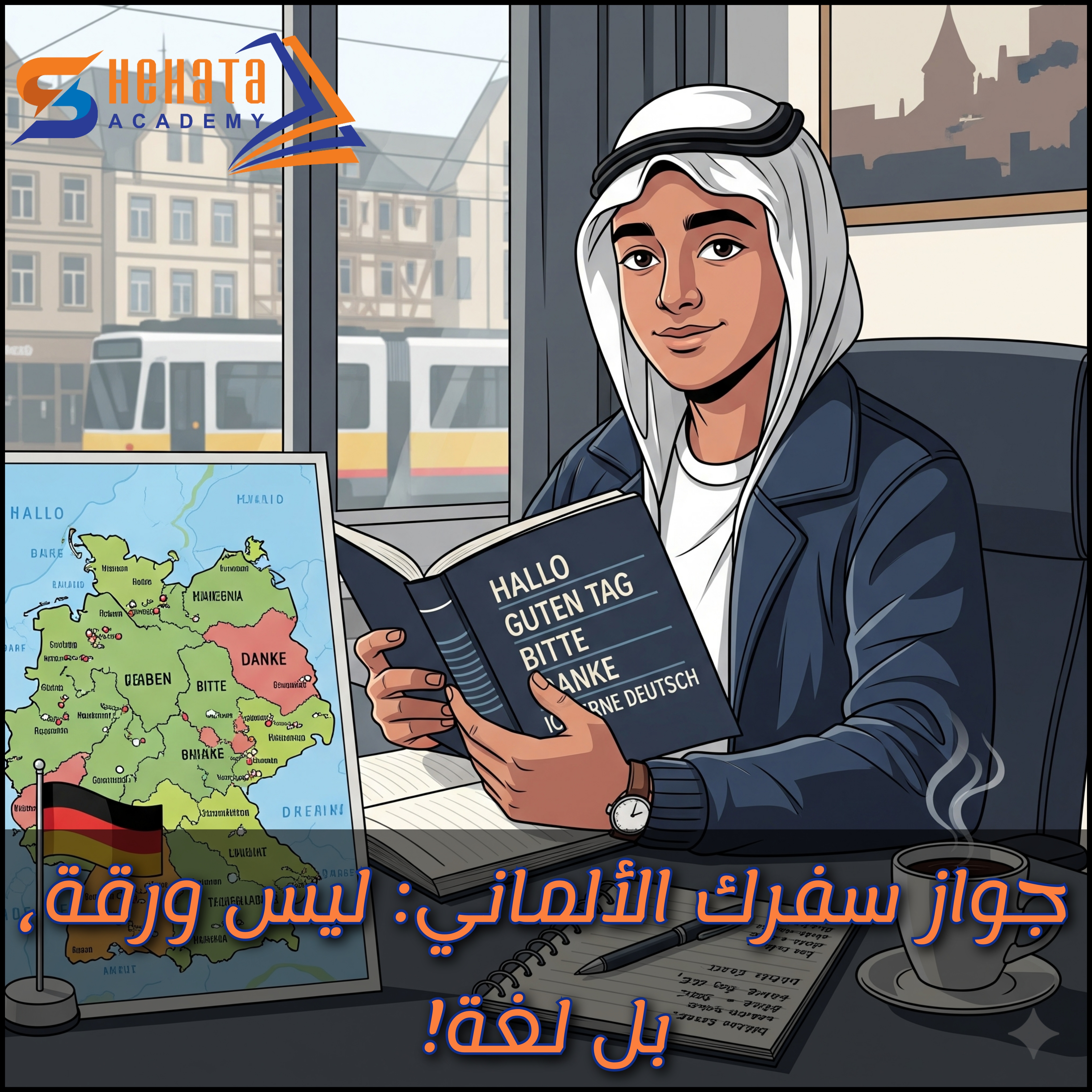 جواز سفرك الألماني: ليس ورقة، بل لغة!