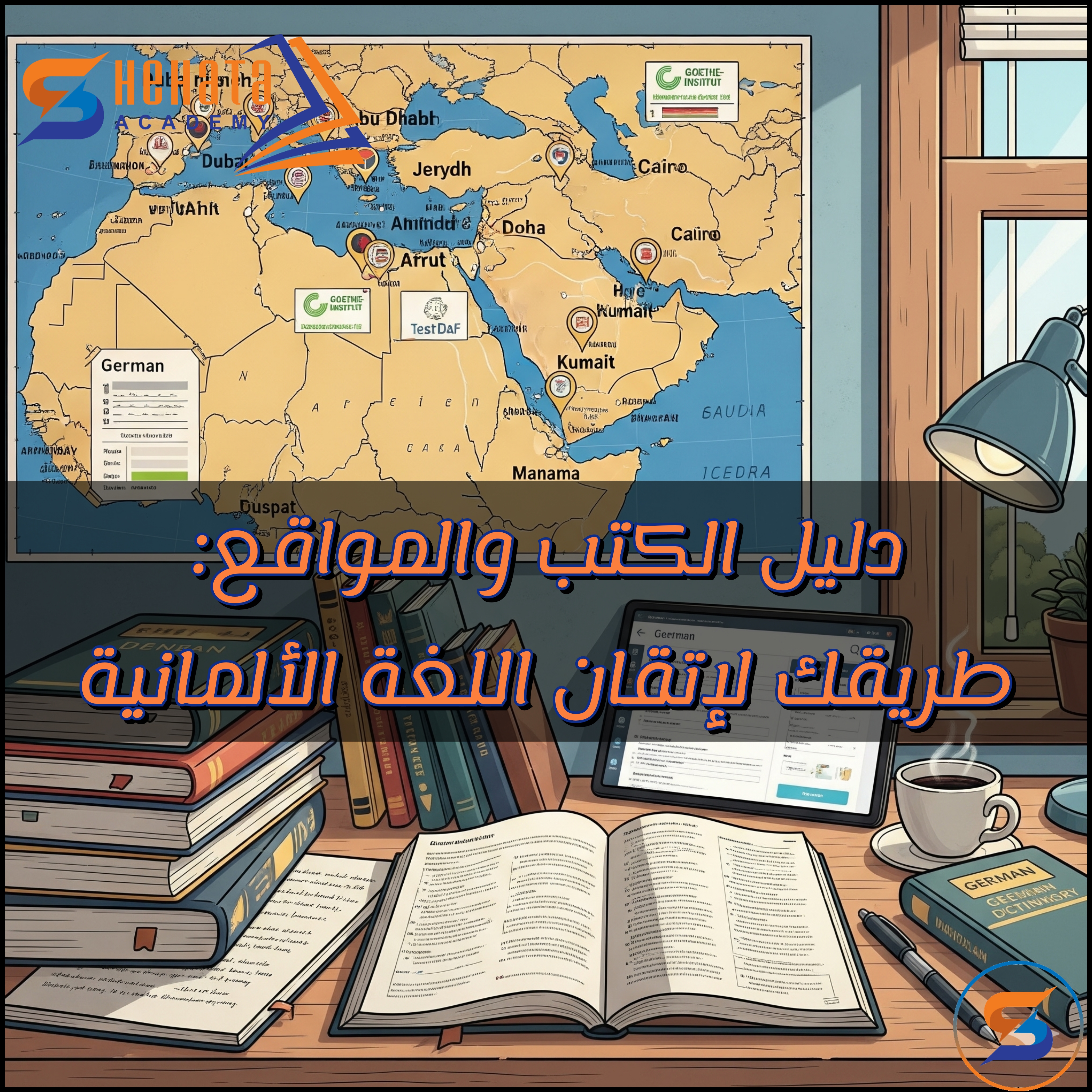 دليل الكتب والمواقع: طريقك لإتقان اللغة الألمانية دليل الكتب والمواقع: طريقك لإتقان اللغة الألمانية