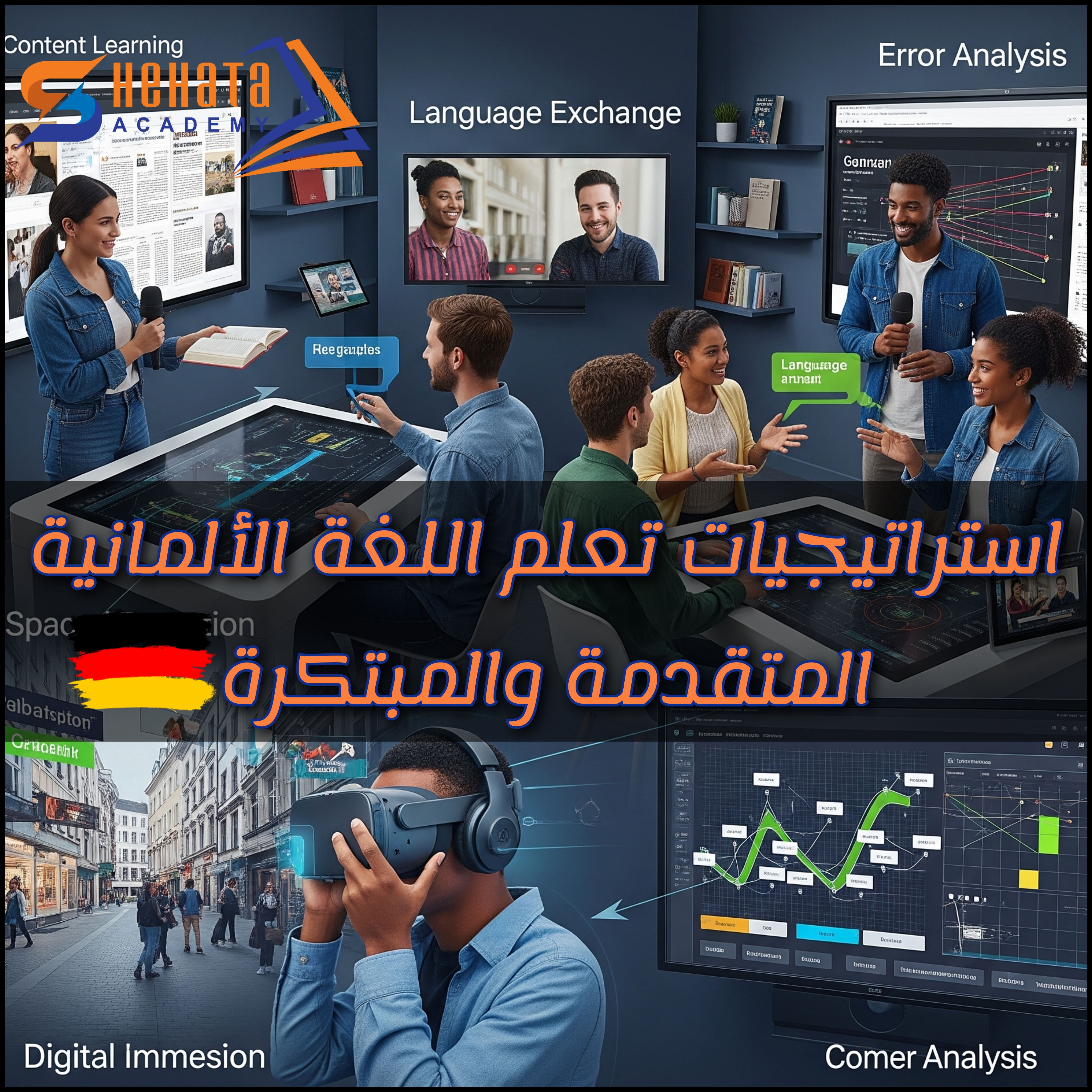 استراتيجيات تعلم اللغة الألمانية المتقدمة والمبتكرة
