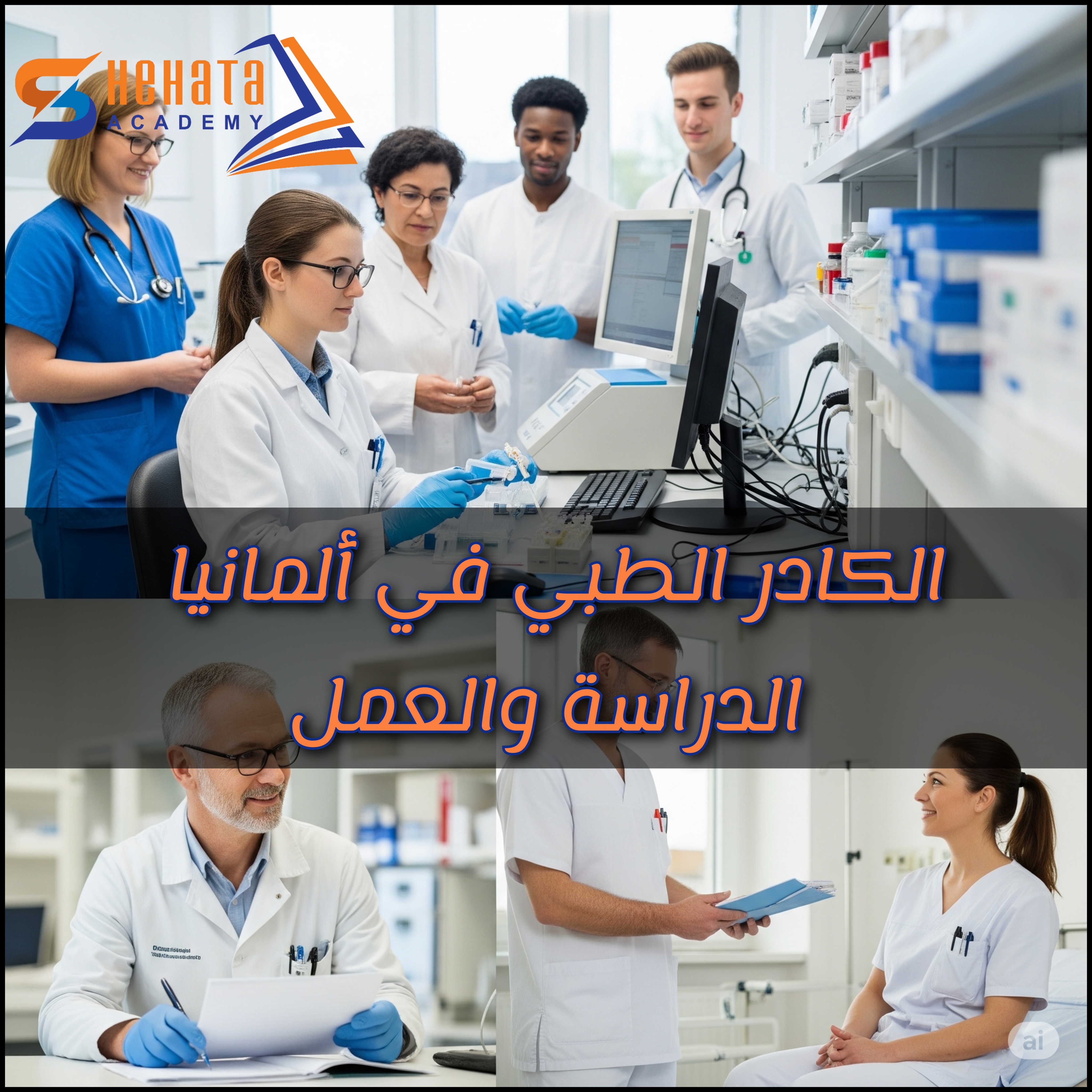 الكادر الطبي في ألمانيا-الدراسة والعمل