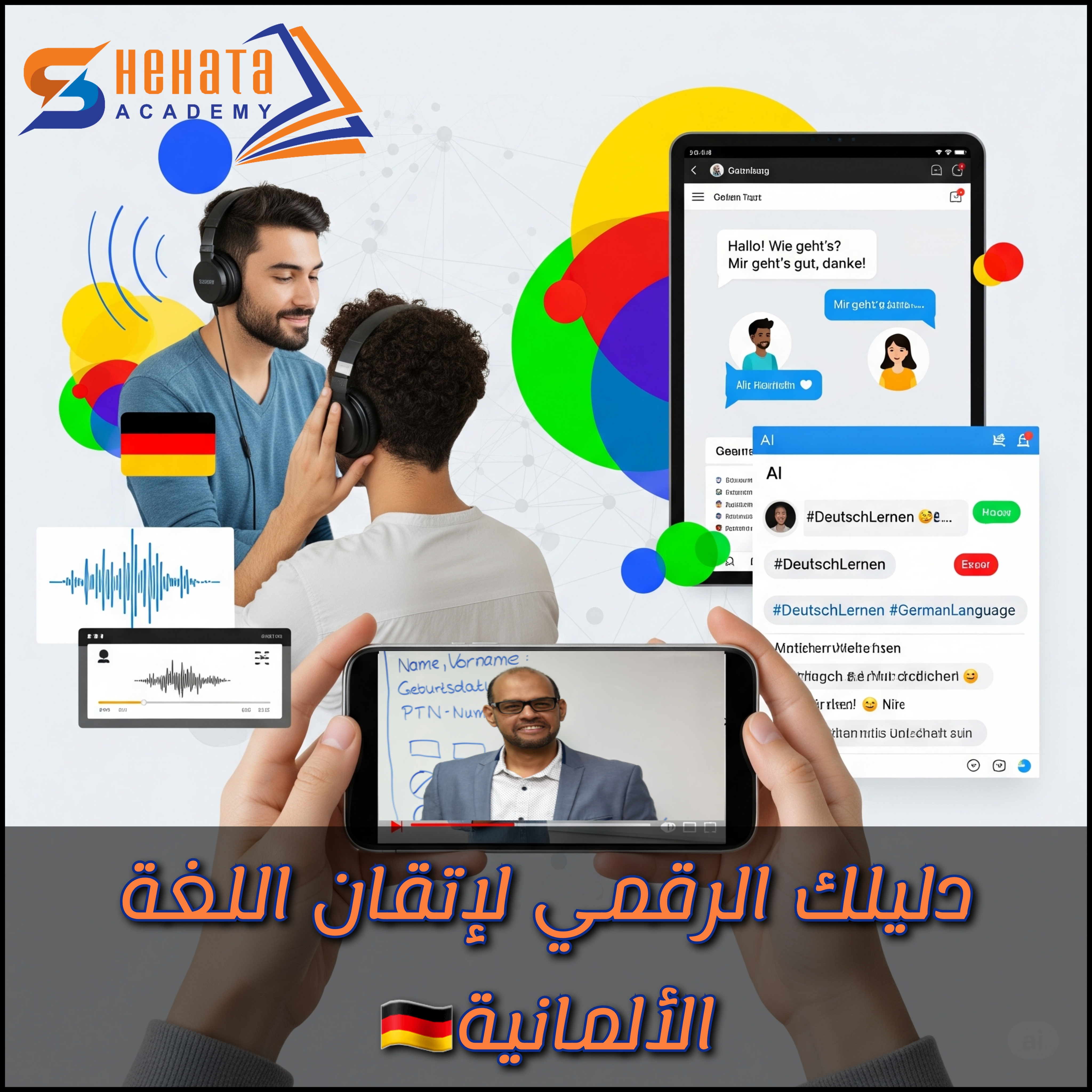 دليلك الرقمي لإتقان اللغة الألمانية