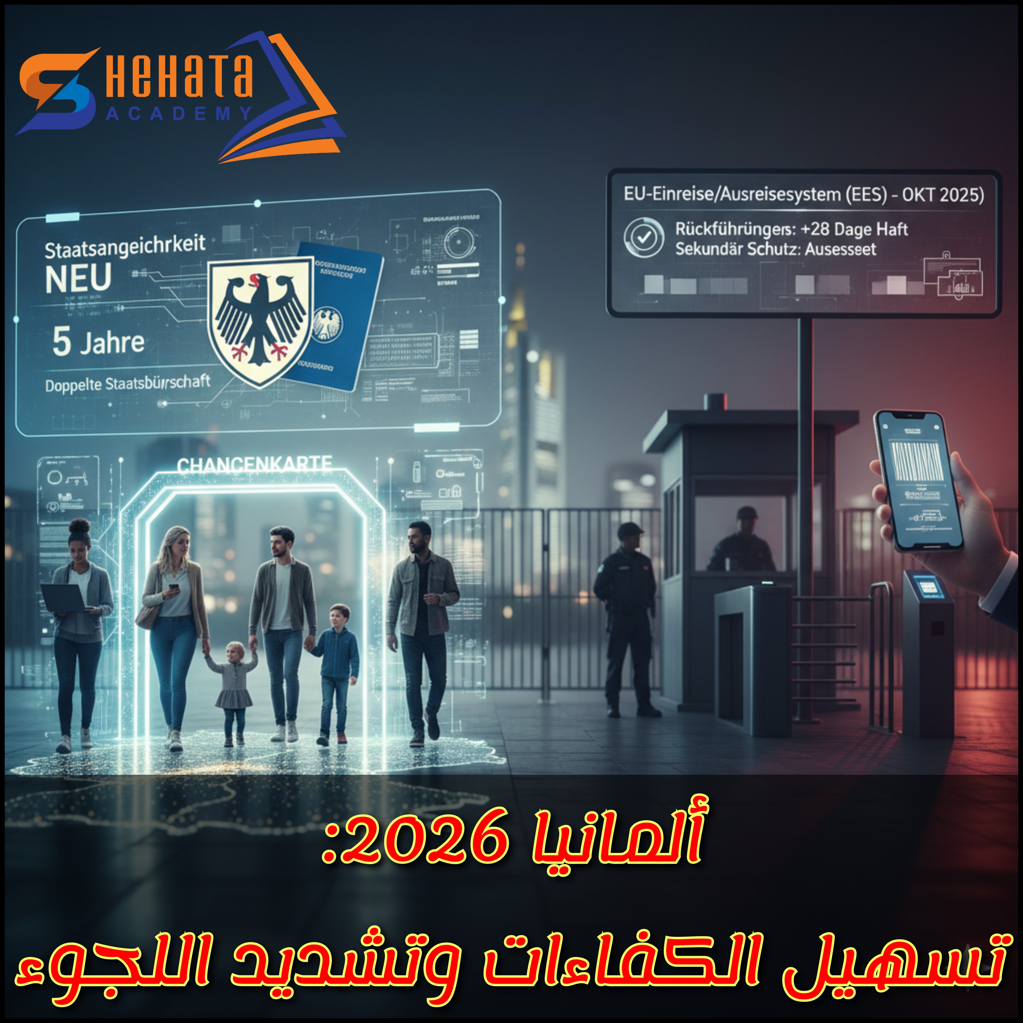 ألمانيا 2026: تسهيل الكفاءات وتشديد اللجوء!
