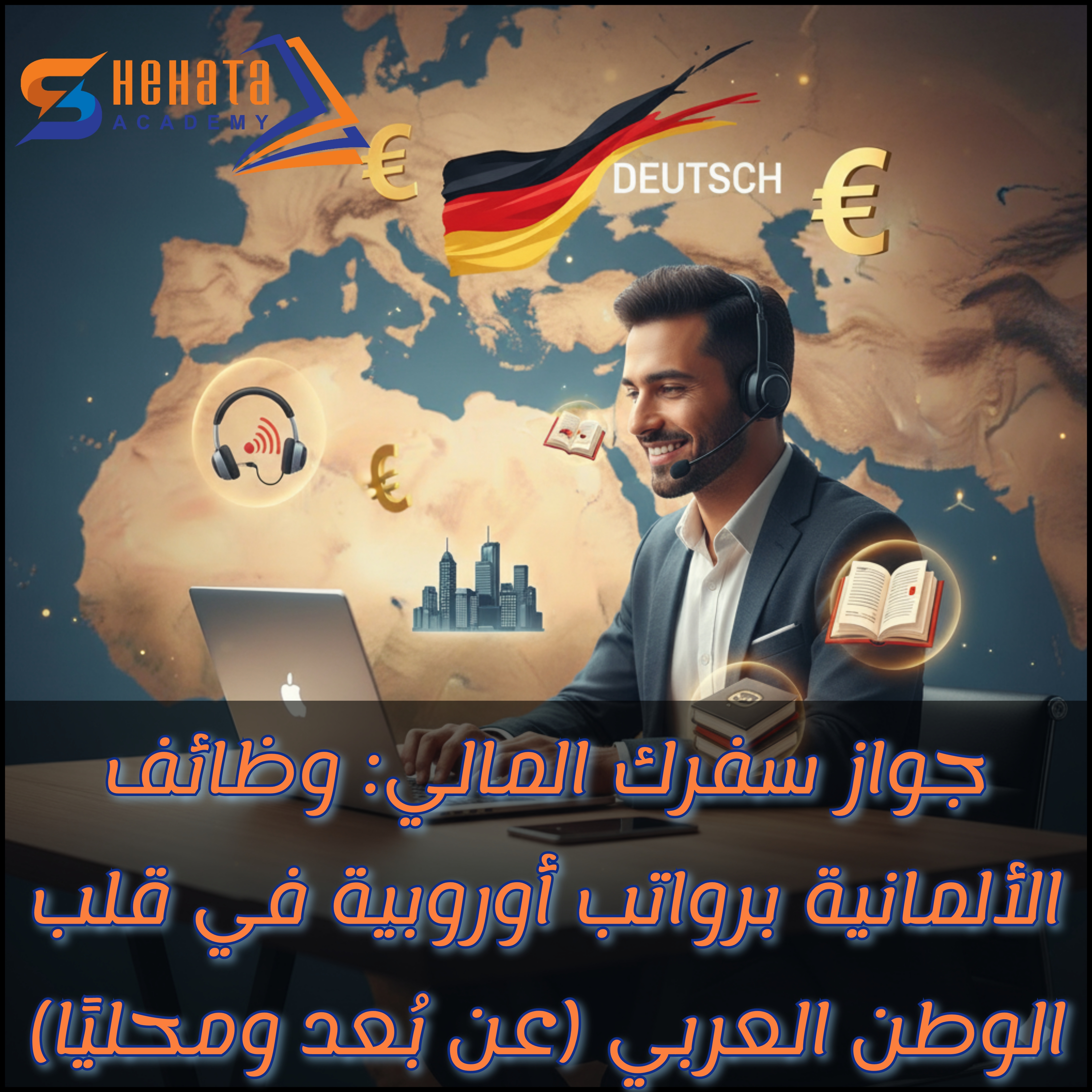 جواز سفرك المالي: وظائف الألمانية برواتب أوروبية في قلب الوطن العربي (عن بُعد ومحليًا) جواز سفرك المالي: وظائف الألمانية برواتب أوروبية في قلب الوطن العربي (عن بُعد ومحليًا)