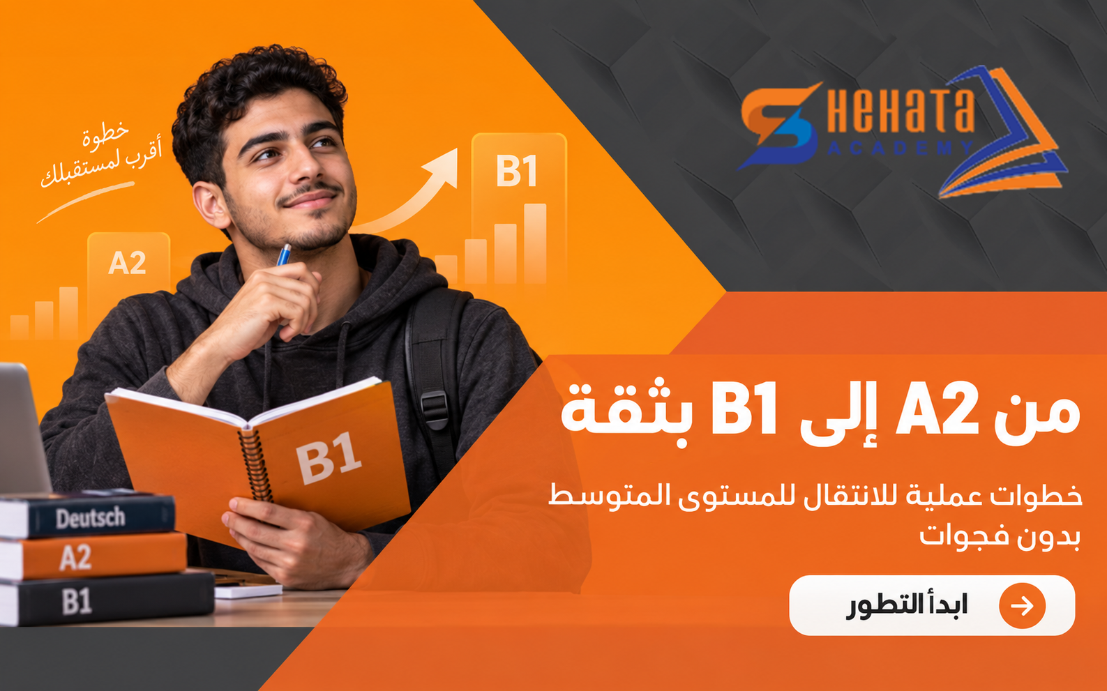 كيف تنتقل من A2 إلى B1 في اللغة الألمانية بنجاح؟